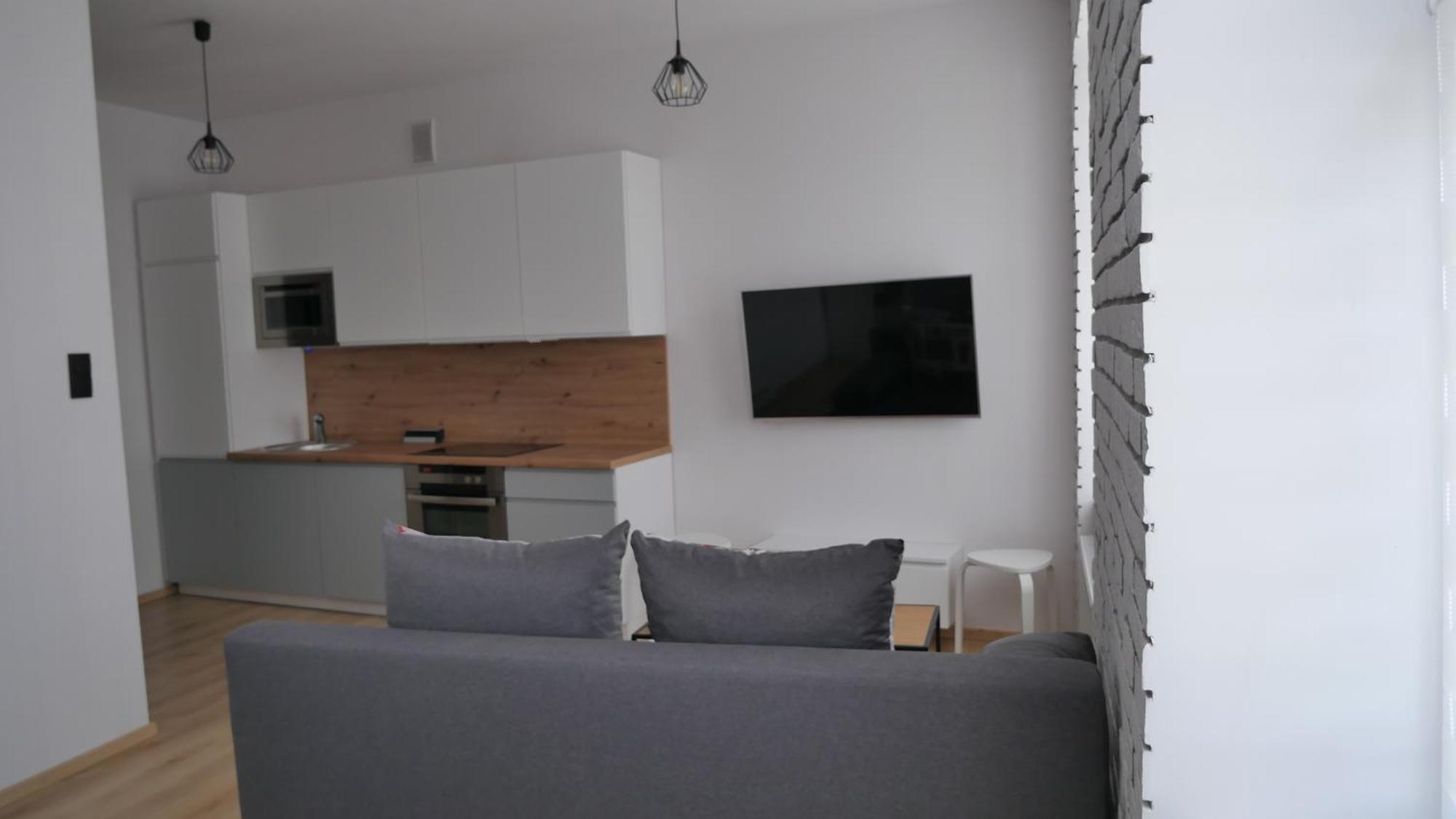 Apartmán White Centre Lodž Exteriér fotografie